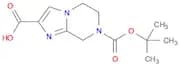 7-Boc-5,6-dihydro-8h-imidazo[1,2-a]pyrazine-2-carboxylic acid