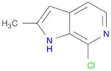 7-Chloro-2-methyl-1H-pyrrolo[2,3-c]pyridine