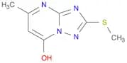 7-HYDROXY-5-METHYL-2-METHYLTHIO-S-TRIAZOLO[1,5-A]PYRIMIDINE