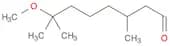 7-Methoxy-3,7-dimethyloctanal