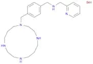 N-[[4-(1,4,8,11-tetraazacyclotetradec-1-ylmethyl)phenyl]methyl]-2-Pyridinemethanamine hexahydrobro…