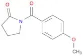 2-​Pyrrolidinone, 1-​(4-​methoxybenzoyl)​-