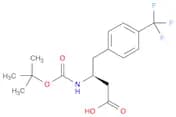 (S)-3-((tert-Butoxycarbonyl)amino)-4-(4-(trifluoromethyl)phenyl)butanoic acid