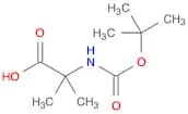N-(tert-Butyloxycarbonyl)-2-aminoisobutyric acid