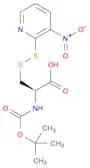 L-​Alanine, N-​[(1,​1-​dimethylethoxy)​carbonyl]​-​3-​[(3-​nitro-​2-​pyridinyl)​dithio]​-