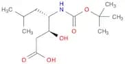 (3S,4S)-4-((tert-Butoxycarbonyl)amino)-3-hydroxy-6-methylheptanoic acid