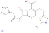 5-Thia-1-azabicyclo[4.2.0]oct-2-ene-2-carboxylic acid, 3-[[(5-methyl-1,3,4-thiadiazol-2-yl)thio]me…