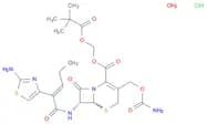 5-​Thia-​1-​azabicyclo[4.2.0]​oct-​2-​ene-​2-​carboxylic acid, 3-​[[(aminocarbonyl)​oxy]​methyl]​-…
