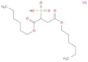 Sodium dihexyl sulfosuccinate