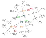 DIHYDROGEN DI-MU-CHLOROTETRAKIS(DI-T-BUTYLPHOSPHINITO-KP)DIPALLADATE(2-)