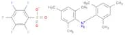 Dimesitylammonium 2,3,4,5,6-pentafluorobenzenesulfonate