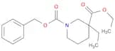 Ethyl 1-Cbz-3-ethylpiperidine-3-carboxylate