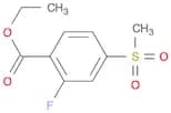 Ethyl 2-fluoro-4-(methylsulfonyl)benzoate