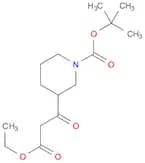 3-(2-ETHOXYCARBONYL-ACETYL)-PIPERIDINE-1-CARBOXYLIC ACID TERT-BUTYL ESTER