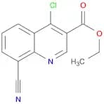 Ethyl 4-chloro-8-cyanoquinoline-3-carboxylate