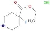 Ethyl 4-fluoropiperidine-4-carboxylate hydrochloride