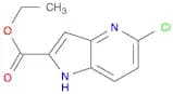 Ethyl 5-chloro-1H-pyrrolo[3,2-b]pyridine-2-carboxylate