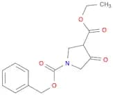 1-benzyl 3-ethyl 4-oxopyrrolidine-1,3-dicarboxylate