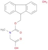 2-((((9H-Fluoren-9-yl)methoxy)carbonyl)(methyl)amino)acetic acid hydrate