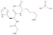 Gly-his-lys acetate salt