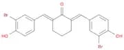 trans-2,6-Bis(3-bromo-4-hydroxybenzylidene)cyclohexanone