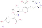 5-Oxa-1-azabicyclo[4.2.0]oct-2-ene-2-carboxylic acid, 7-[[(2R)-2-carboxy-2-(4-hydroxyphenyl)acetyl…