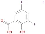 Lithium 2-hydroxy-3,5-diiodobenzoate