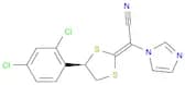 2-[(2E,4R)-4-(2,4-dichlorophenyl)-1,3-dithiolan-2-ylidene]-2-(1H-imidazol-1-yl)acetonitrile