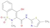 4-hydroxy-2-methyl-N-(5-methyl-1,3-thiazol-2-yl)-1,1-dioxo-2H-1$l^{6},2-benzothiazine-3-carboxamide