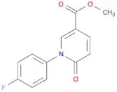 1-(4-Fluorophenyl)-5-methoxycarbonyl-2(1H)-pyridinone