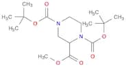 1,4-di-tert-Butyl 2-methyl piperazine-1,2,4-tricarboxylate