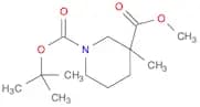 1-tert-Butyl 3-methyl 3-methylpiperidine-1,3-dicarboxylate