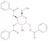 (2S,3R,4S,5S,6R)-6-((Benzoyloxy)methyl)-5-hydroxy-2-methoxytetrahydro-2H-pyran-3,4-diyl dibenzoate