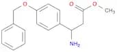 Methyl 3-Amino-3-[4-(phenylmethoxy)phenyl]propionate