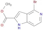 methyl 4-bromo-1H-pyrrolo[3,2-c]pyridine-2-carboxylate
