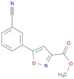 Methyl 5-(3-Cyanophenyl)isoxazole-3-carboxylate