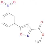 Methyl 5-(3-nitrophenyl)isoxazole-3-carboxylate