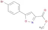 Methyl 5-(4-bromophenyl)isoxazole-3-carboxylate