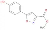Methyl 5-(4-hydroxyphenyl)isoxazole-3-carboxylate