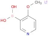 Monolithium 4-methoxypyridine-3-boronate