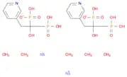 Sodium hydrogen(1-hydroxy-1-phosphono-2-(pyridin-3-yl)ethyl)phosphonate hydrate(2:2:5)