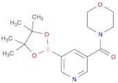 5-(Morpholine-4-carbonyl)pyridine-3-boronic acid, pinacol ester