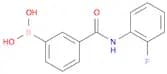 (3-((2-Fluorophenyl)carbamoyl)phenyl)boronic acid