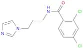 2,4-Dichloro-n-[3-(1h-imidazol-1-yl)propyl]benzamide