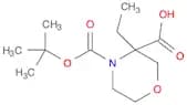 4-(tert-Butoxycarbonyl)-3-ethylmorpholine-3-carboxylic acid