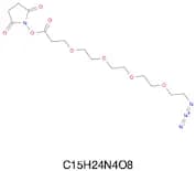 3-Azido(peg4)propionic acid N-hydroxysuccinimide ester