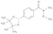 4-(N,O-Dimethylhydroxylaminocarbonyl)phenylboronic acid, pinacol ester