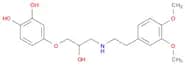 4-(3-((3,4-Dimethoxyphenethyl)amino)-2-hydroxypropoxy)benzene-1,2-diol