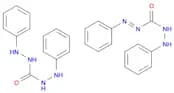 Carbohydrazide, 1,5-diphenyl-, compd. with (phenylazo)formic acid 2-phenylhydrazide (1:1)