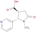 TRANS-1-METHYL-4-CARBOXY-5-(3-PYRIDYL)-2-PYRROLIDINONE